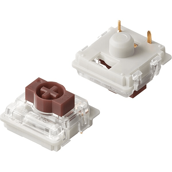 NuPhy Air75 V2の茶軸