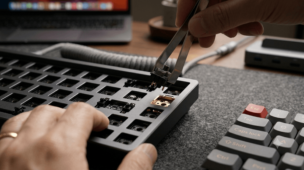 Keychron K3 Proのスイッチ交換