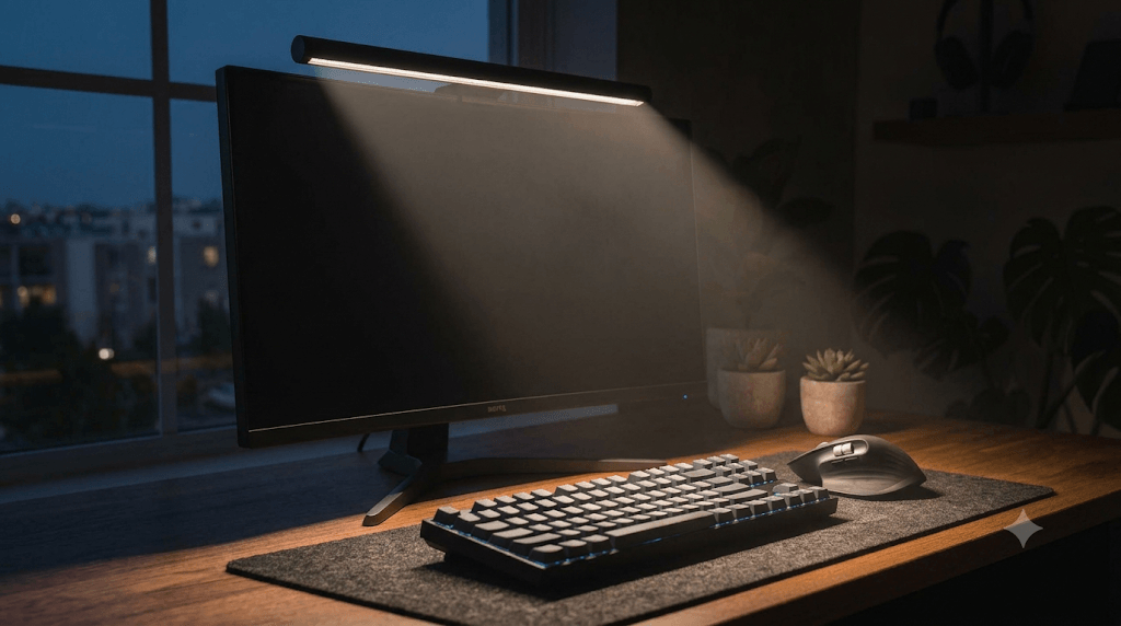 BenQ ScreenBarの光